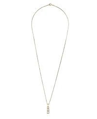 Three-Stone Diamond Pendant Necklace 14k White Gold or Yellow (1/2 ct. t.w.)