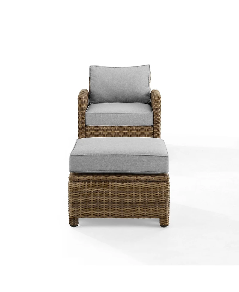 Bradenton Outdoor Wicker Chair Set, 2 Piece