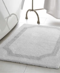 Laura Ashley Reversible Cotton Bath Mat, 17" x 24"