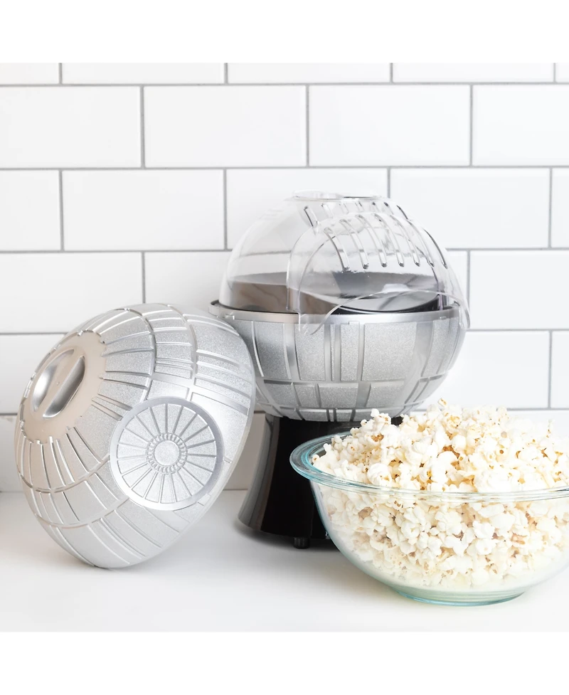 Uncanny Brands Star Wars Death Star Popcorn Maker - Hot Air Style with Removable Bowl