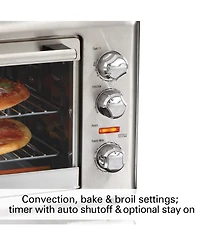 Hamilton Beach Countertop Oven with Convection & Rotisserie