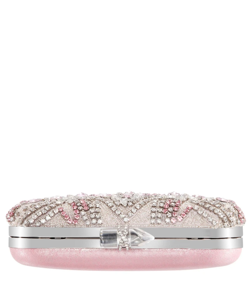 Women's Crystal Embellished Minaudiere