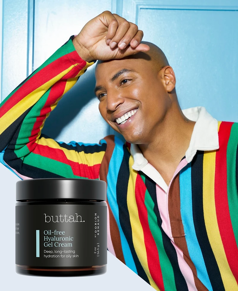Buttah Skin Oil-Free Hyaluronic Gel Cream, 2-oz.