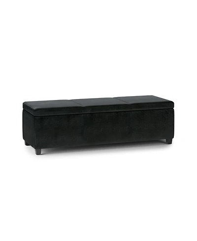 Avalon Extra Large Storage Ottoman Bench