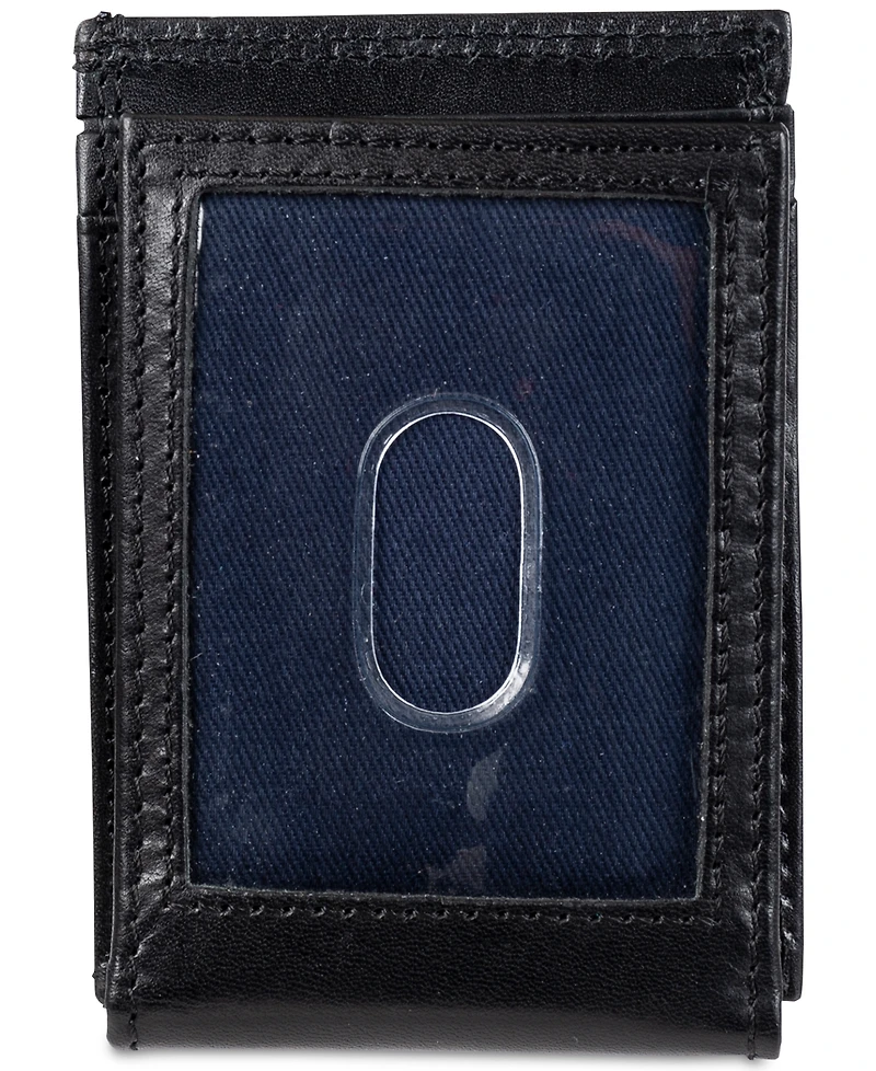 Tommy Hilfiger Men's Edisto Magnetic Leather Wallet