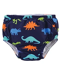 Hudson Baby Boys Swim Diapers, Whale Anchor, 12-18 Months