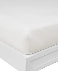 Nautica Solid Cotton Rich Blend Fitted Sheet