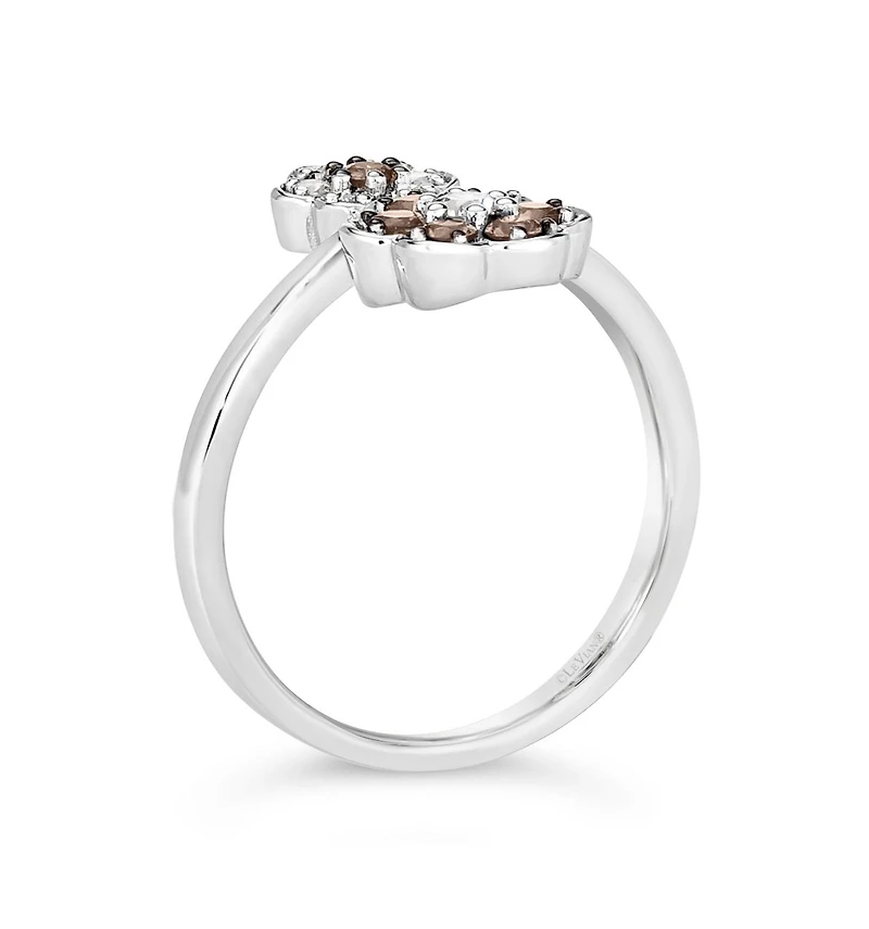 Le Vian Chocolate Diamond & Vanilla Diamonds Ring (3/8 ct. t.w.) 14k Rose, Yellow or White Gold