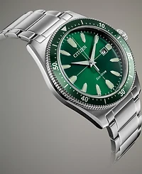 Citizen Eco-Drive Men's Brycen Stainless Steel Bracelet Watch 43mm