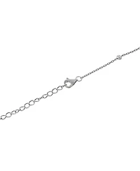 Faith Cross Pendant Necklace in Sterling Silver, 16" + 2" extender
