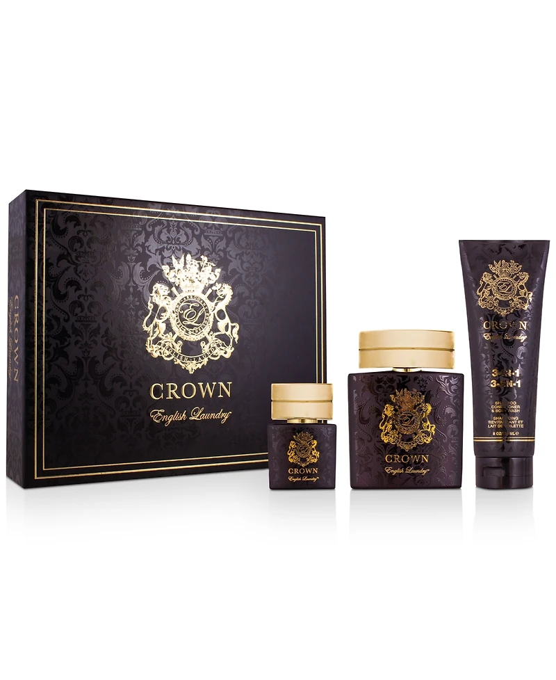 English Laundry Men's 3-Pc. Crown Gift Set