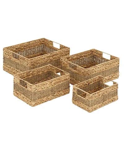 Natural Storage Basket, Set of 4