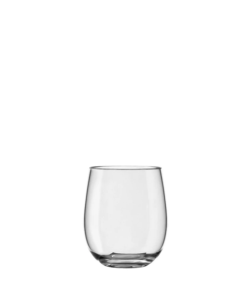 Abode Homewares Montana Tritan Stemless, 18 Oz.,Tritan Acrylic,Set Of 6
