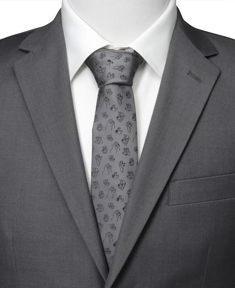 Disney Men's Dog Print Tie