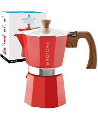 Grosche Milano Stovetop Espresso Maker Moka Pot 6 Cup 9.3 oz