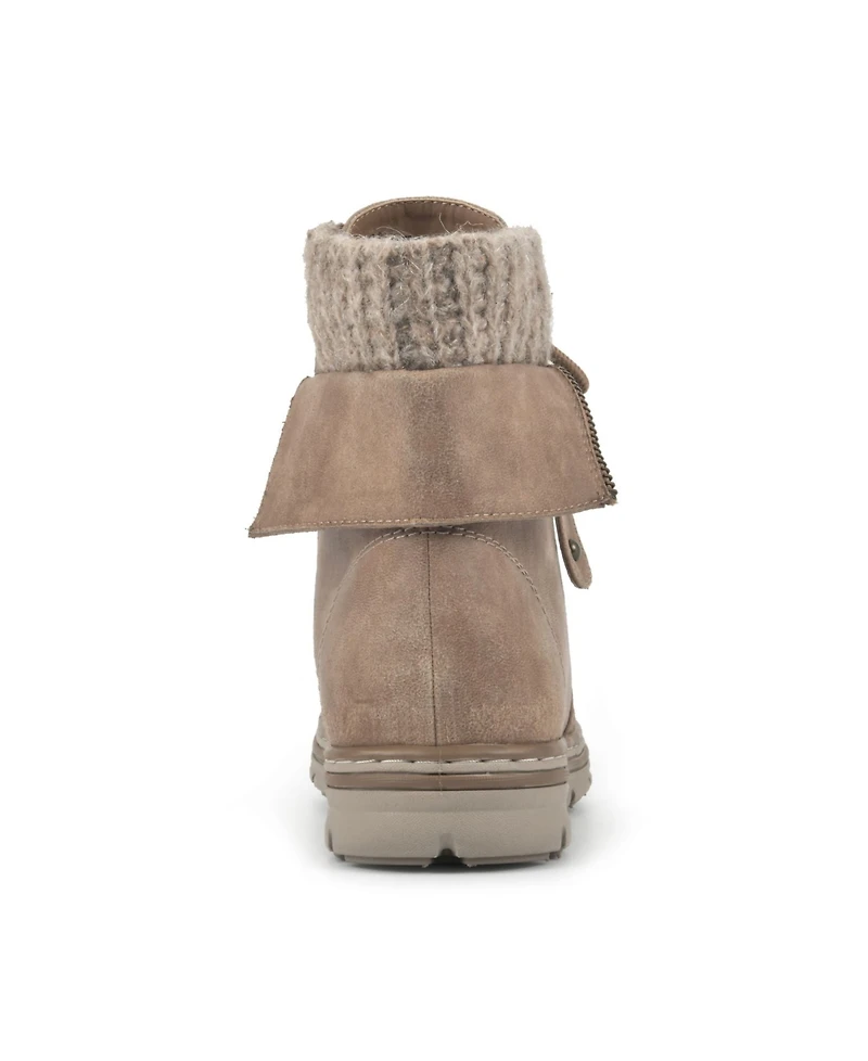 Cliffs by White Mountain Women's Kaylee Lace-Up Boots