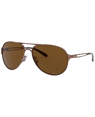 Oakley Women's Pilot Sunglasses, OO4054 Caveat