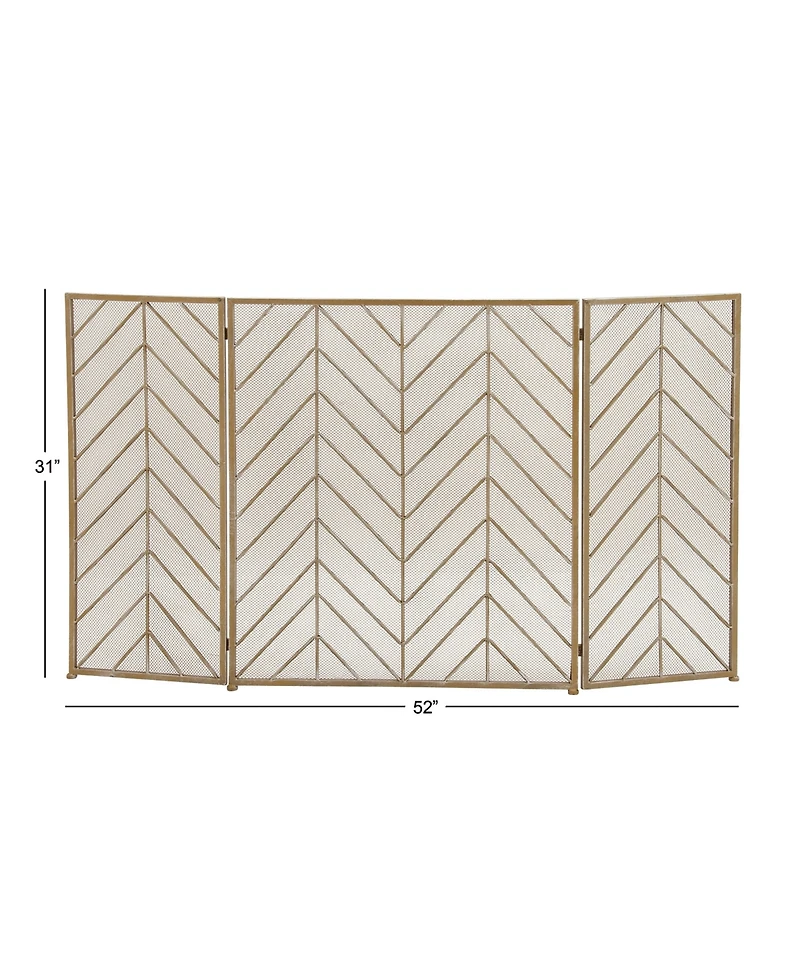 Contemporary Fireplace Screen