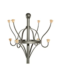 Metal Industrial Coat Rack