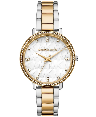 Michael Kors Women's Pyper Two-Tone Stainless Steel Bracelet Watch 38mm