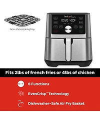 Instant Pot Vortex Plus 6 Qt. 6-in-1 Stainless Steel Air Fryer