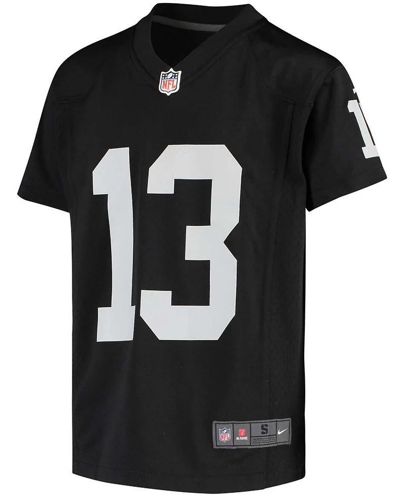 Big Boys and Girls Hunter Renfrow Black Las Vegas Raiders 2020 Game Jersey