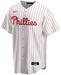 Men's Jt Realmuto White Philadelphia Phillies Home Replica Player Name Jersey