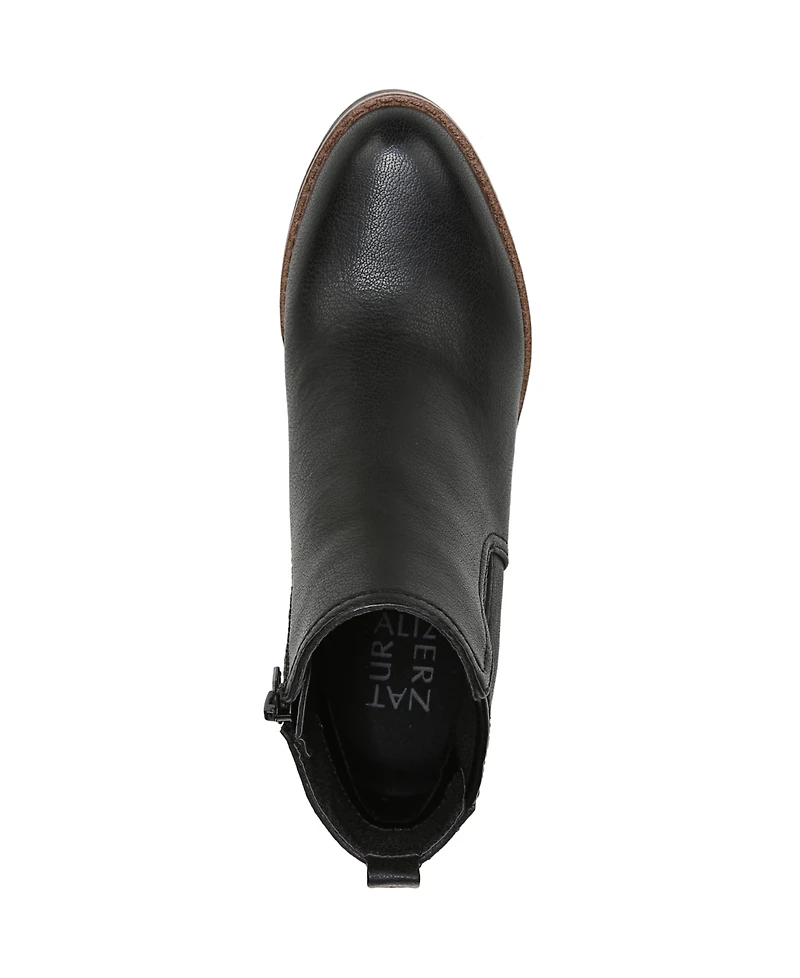 Naturalizer Madalynn-Gore Water Resistant Lug Sole Chelsea Booties