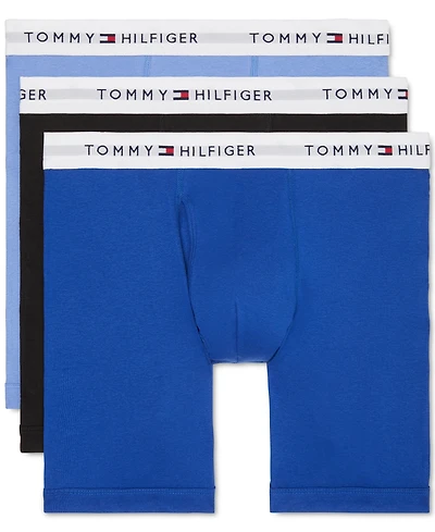 Tommy Hilfiger Men's 3-Pack Classic Cotton Boxer Briefs