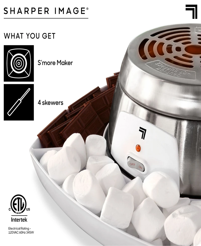 Sharper Image Electric Tabletop S'mores Maker for Indoors