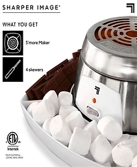 Sharper Image Electric Tabletop S'mores Maker for Indoors