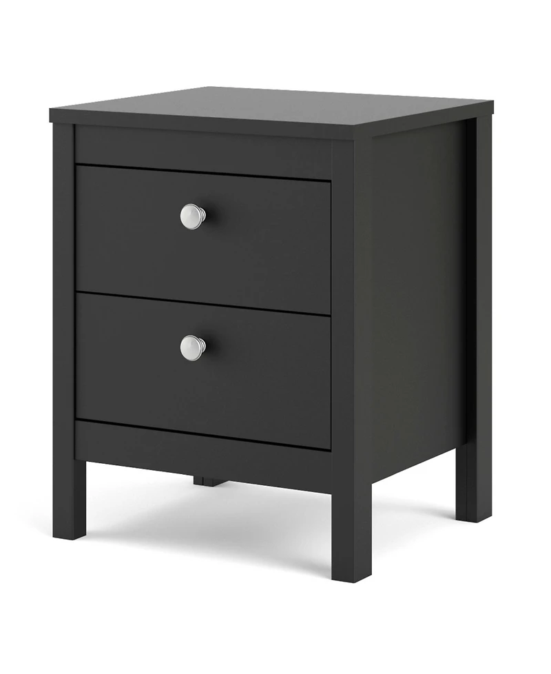 Tvilum Madrid 2-Drawer Nightstand