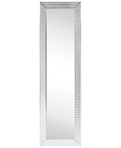Empire Art Direct Solid Wood Frame Covered with Beveled Prism Mirror - 64" x 18"