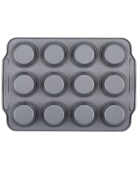 Farberware Nonstick Bakeware Double Batch Muffin and Cupcake Pan Set, 2-Piece