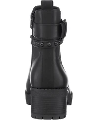 Gc Shoes Women's Noe Block Heel Studded Ankle Booties