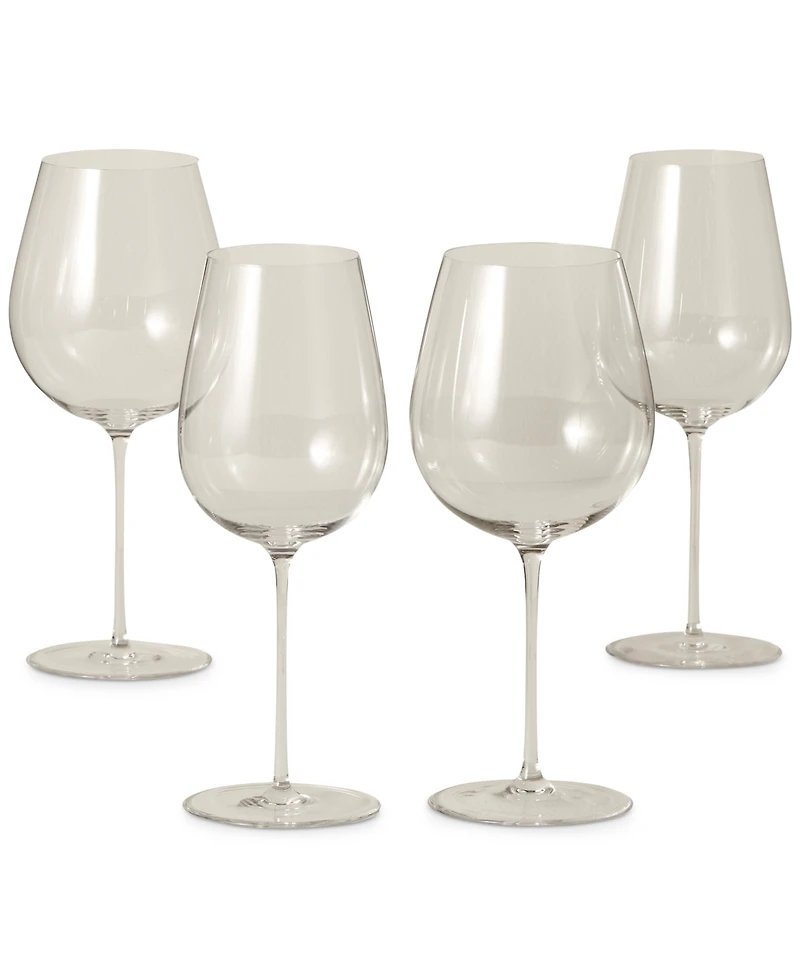 Lenox Tuscany Victoria James Signature Series Warm & Cool Region Wine Glasses, Set of 4