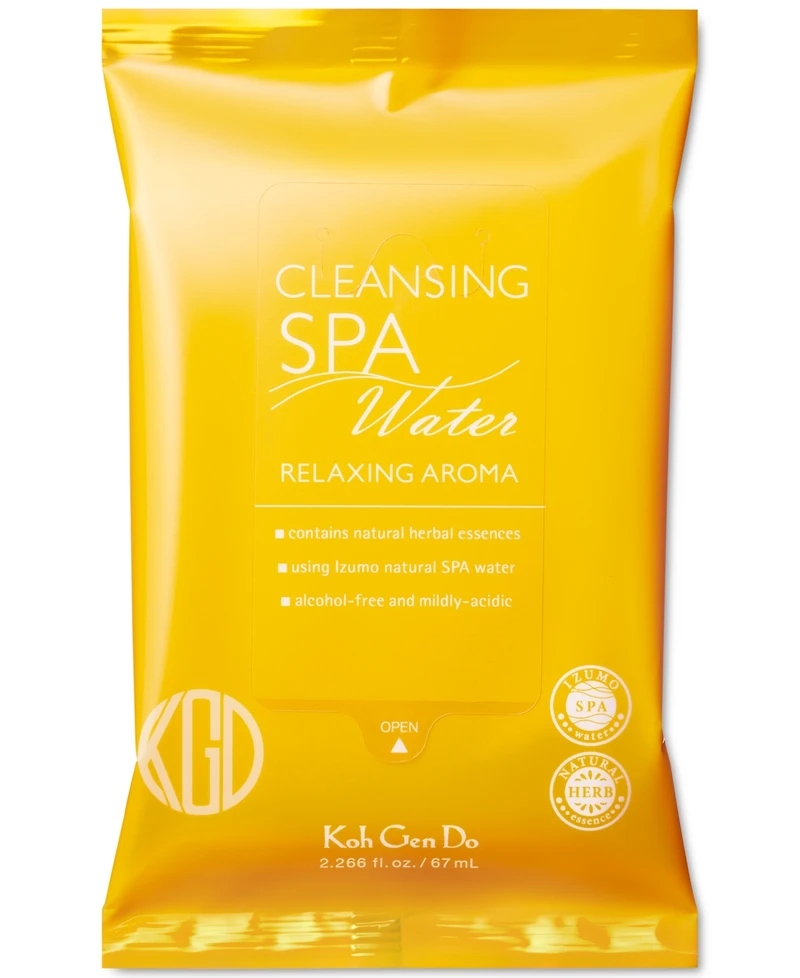 Koh Gen Do 5-Pc. Spa Cleansing Water Cloths Relaxing Aromas Set