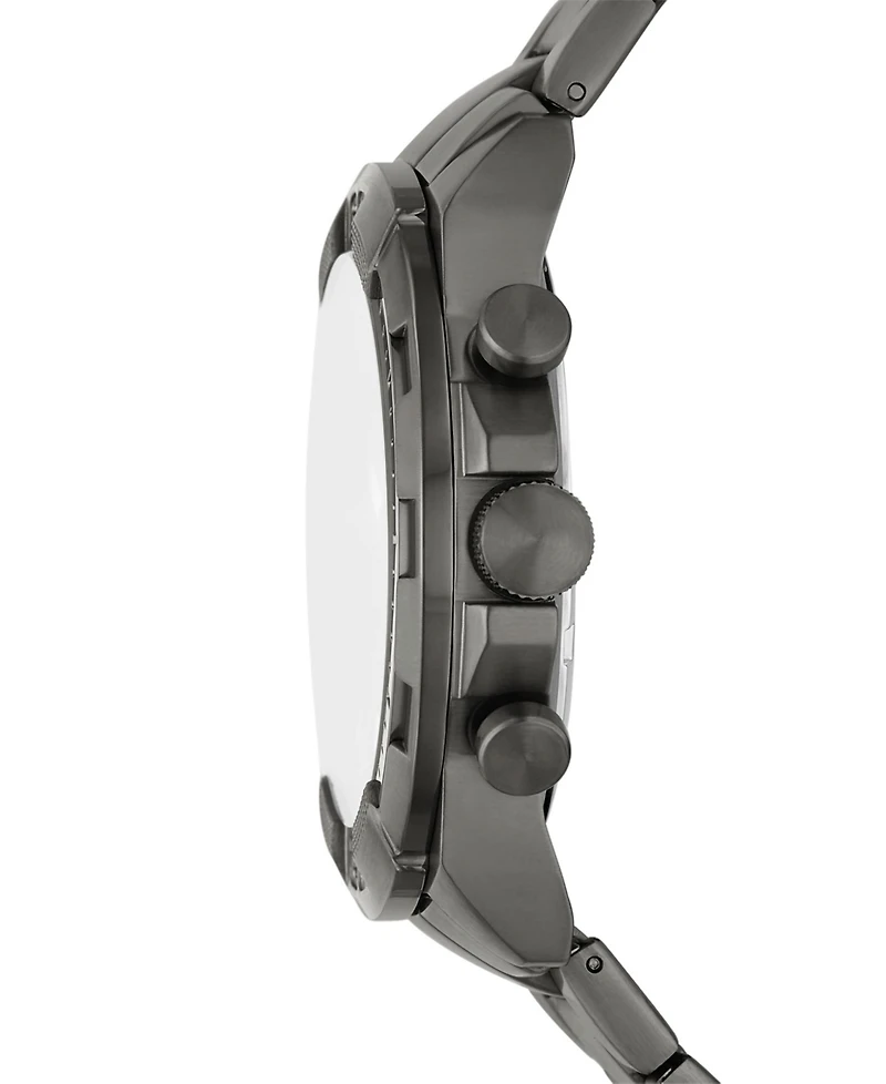 Fossil Men's Bronson Chronograph Gray Stainless Steel Bracelet Watch 44mm