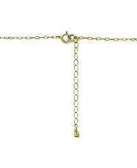 Giani Bernini Cubic Zirconia Star Disc Pendant Necklace, 16" + 2" extender, Created for Macy's
