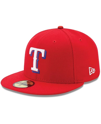 New Era Men's Texas Rangers Alternate Authentic Collection On-Field 59FIFTY Fitted Cap