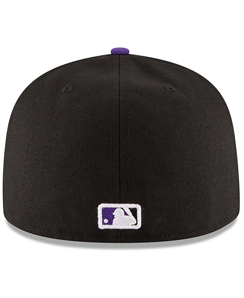 New Era Men's Colorado Rockies Authentic Collection On Field 59FIFTY Structured Cap