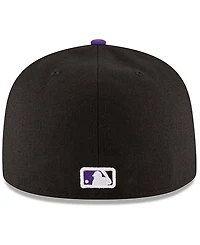 New Era Men's Colorado Rockies Authentic Collection On Field 59FIFTY Structured Cap