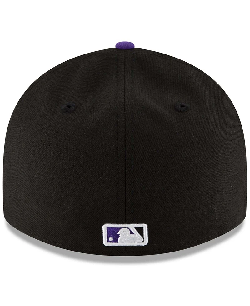 New Era Men's Colorado Rockies Game Authentic Collection On-Field Low Profile 59FIFTY Fitted Hat