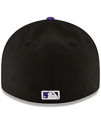 New Era Men's Colorado Rockies Game Authentic Collection On-Field Low Profile 59FIFTY Fitted Hat