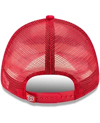 New Era Washington Nationals Trucker 9FORTY Adjustable Snapback Cap