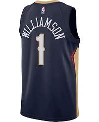 Nike Men's Zion Williamson New Orleans Pelicans 2020/21 Swingman Jersey - Icon Edition