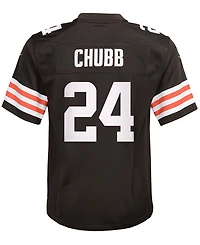 Nike Big Boys and Girls`Nick Chubb Cleveland Game Jersey