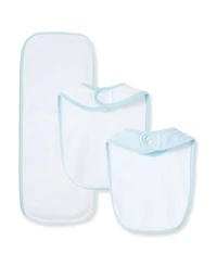Baby Boys Welcome to the World Bib and Burp Set, 3 Piece Set