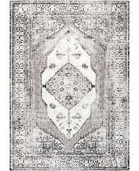 nuLoom Aurora HJAU03A Machine-Washable 5' x 8' Area Rug