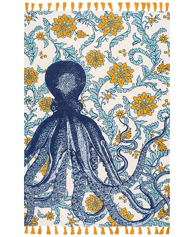 nuLoom Thomas Paul Printed TATP03A 5' x 8' Area Rug